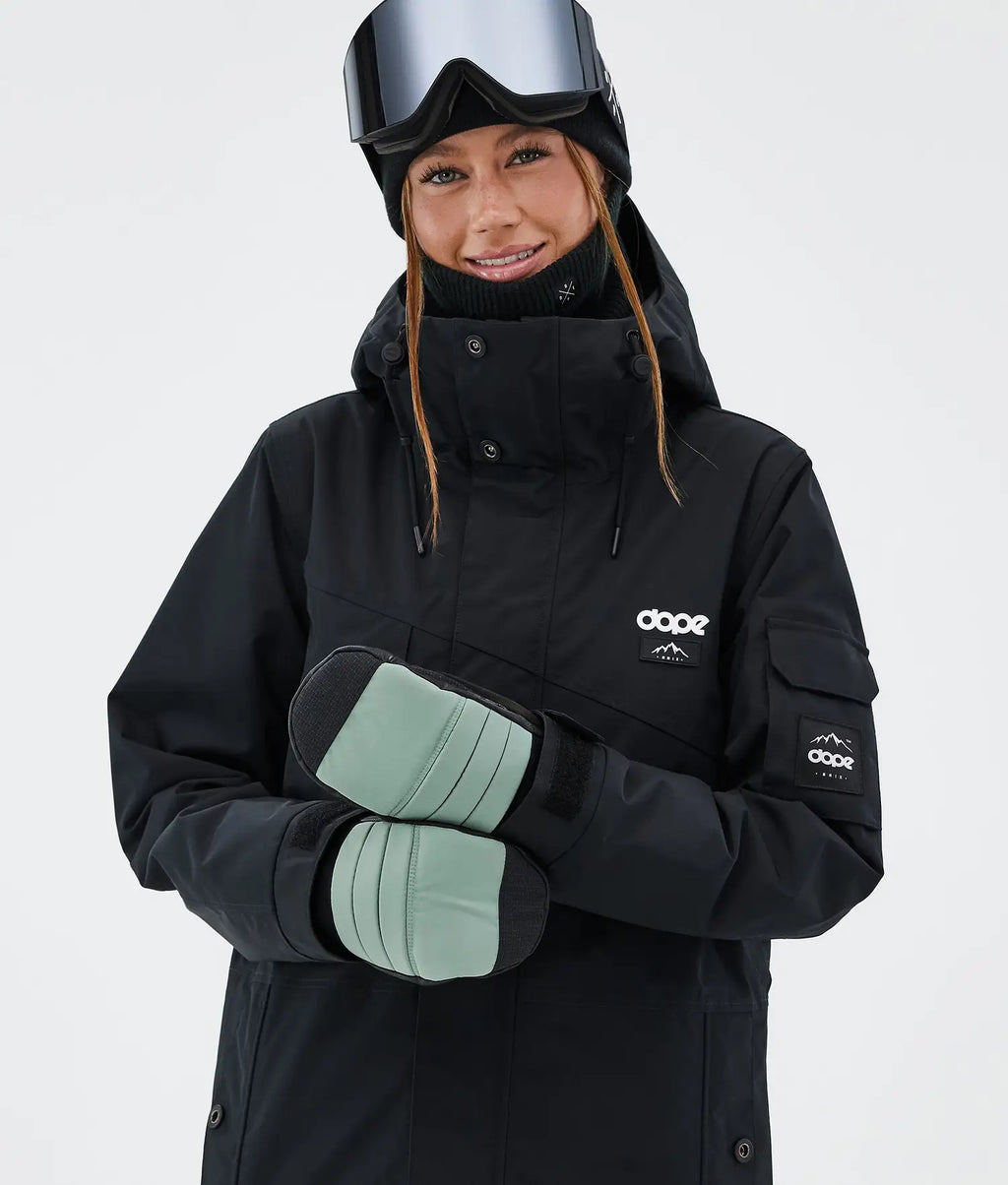 Ace 24 Snow Mittens Faded Green