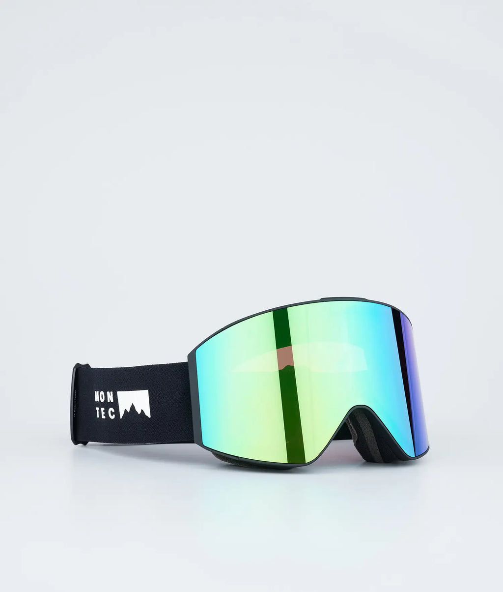 Scope Ski Goggles Black W/Black Tourmaline Green