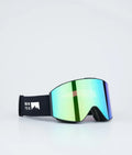 Scope Ski Goggles Black W/Black Tourmaline Green