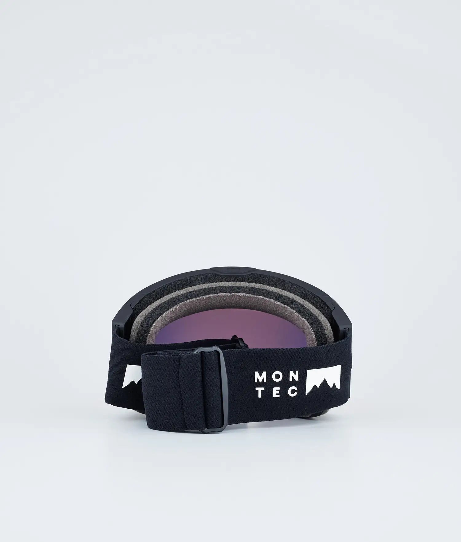 Scope Ski Goggles Black W/Black Ruby Red Mirror