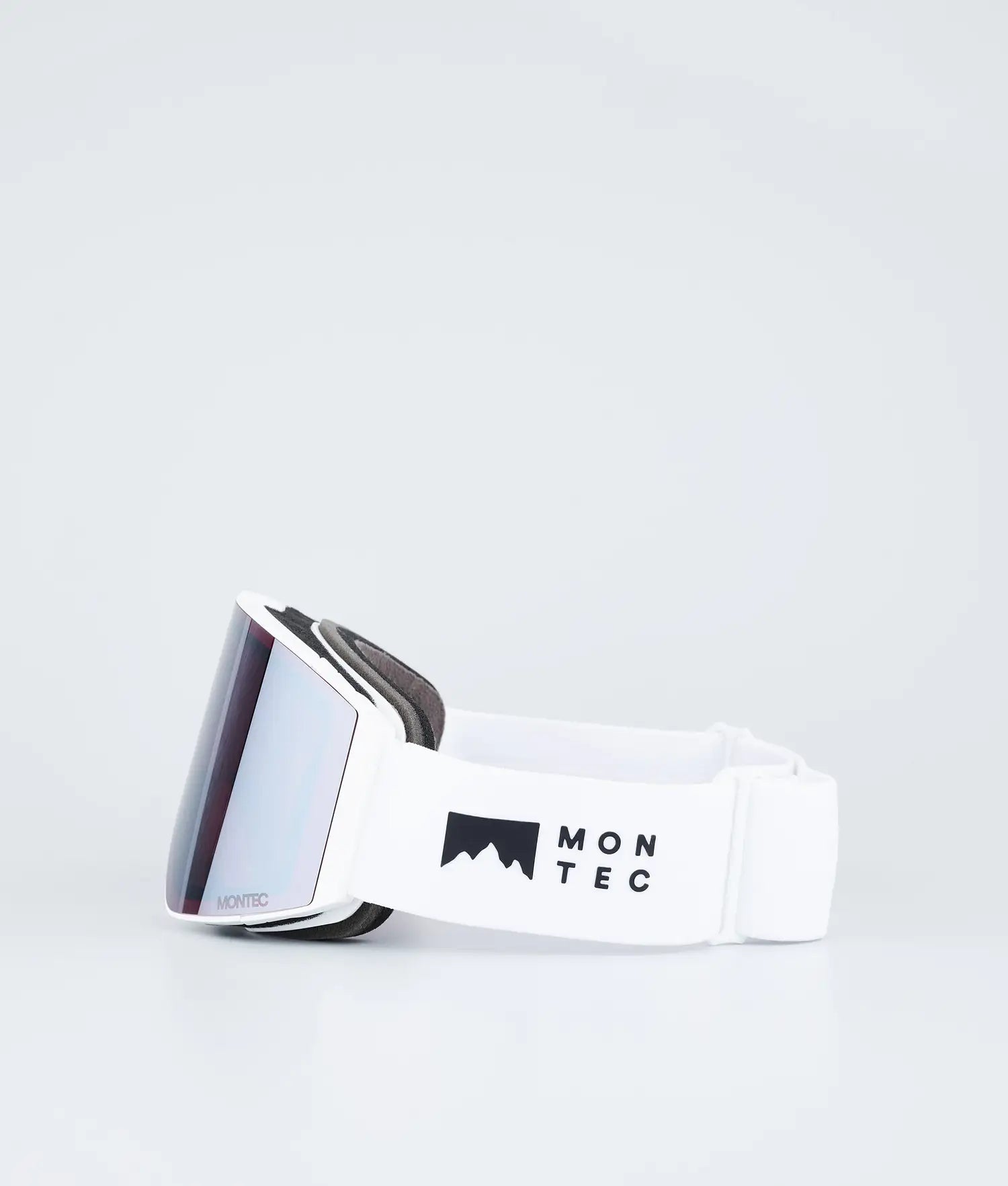 Scope Ski Goggles White W/White Black Mirror