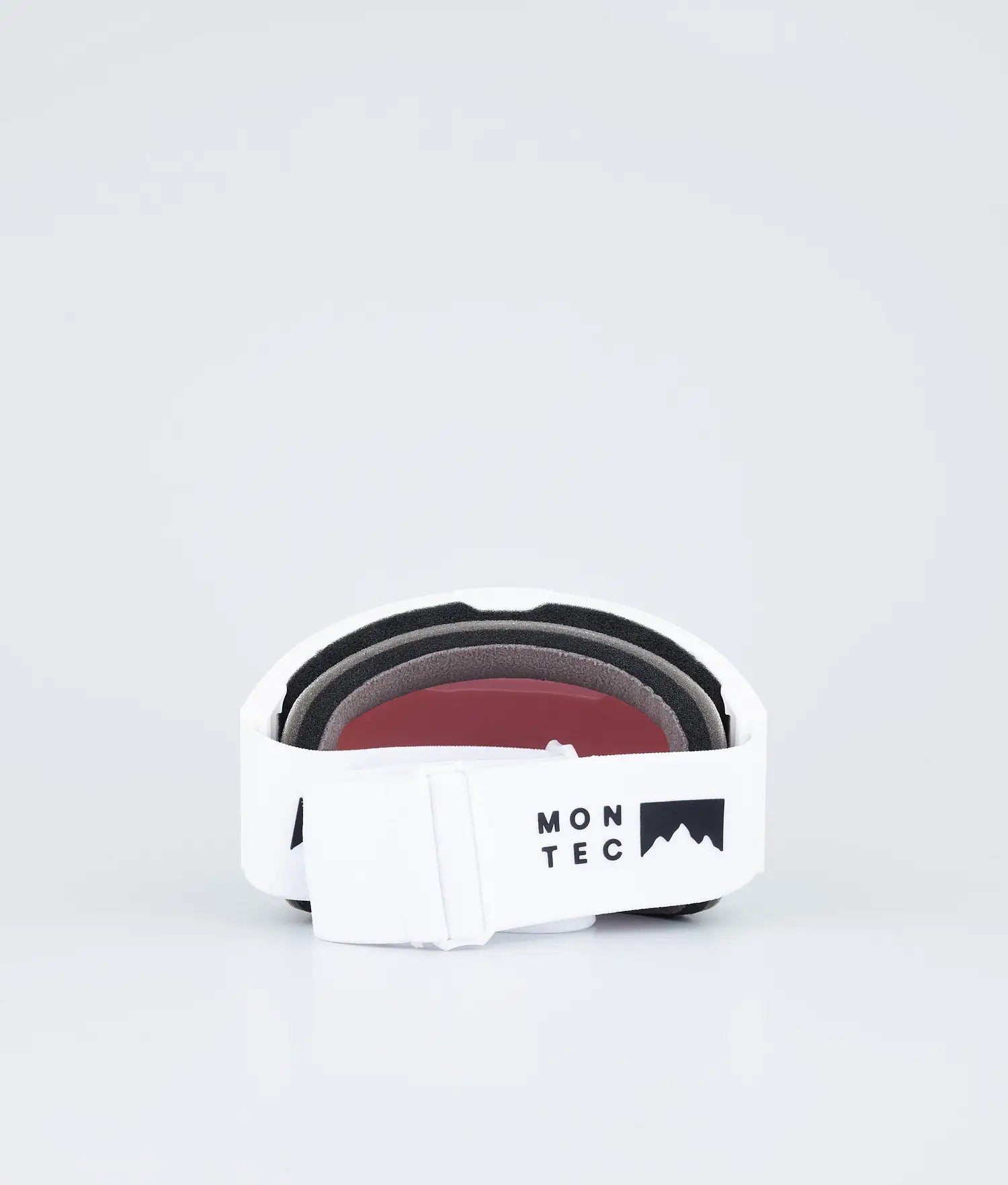 Scope Ski Goggles White W/White Moon Blue Mirror