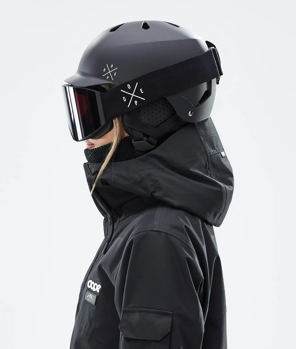 Watts Classic Ski Helmet X-Up Matte Black