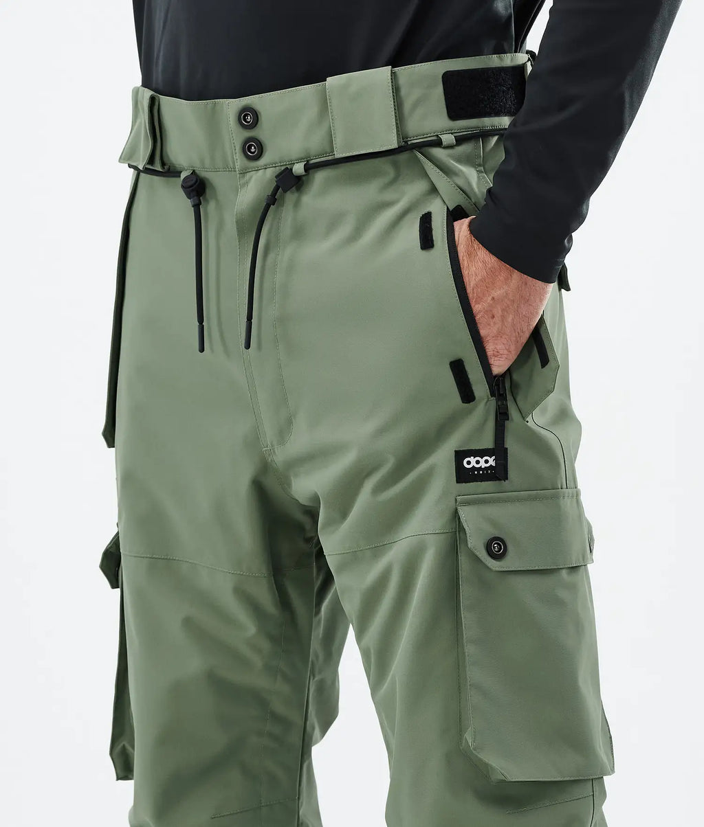 Iconyx Snowboard Pants Men Moss Green