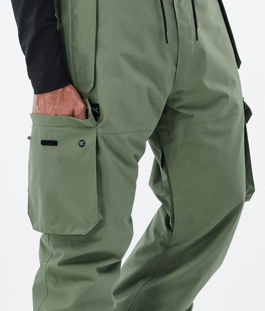 Iconyx Snowboard Pants Men Moss Green
