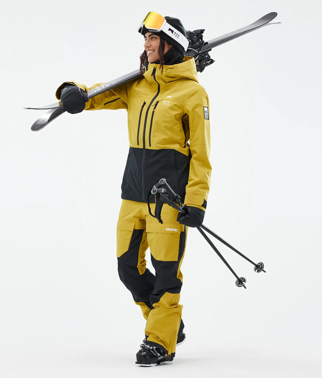 Hawk W Ski Pants Women Yellow/Black