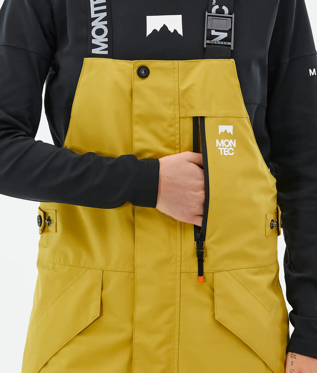 Hawk W Ski Pants Women Yellow/Black