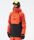 Fury Ski Jacket Men Orange/Black