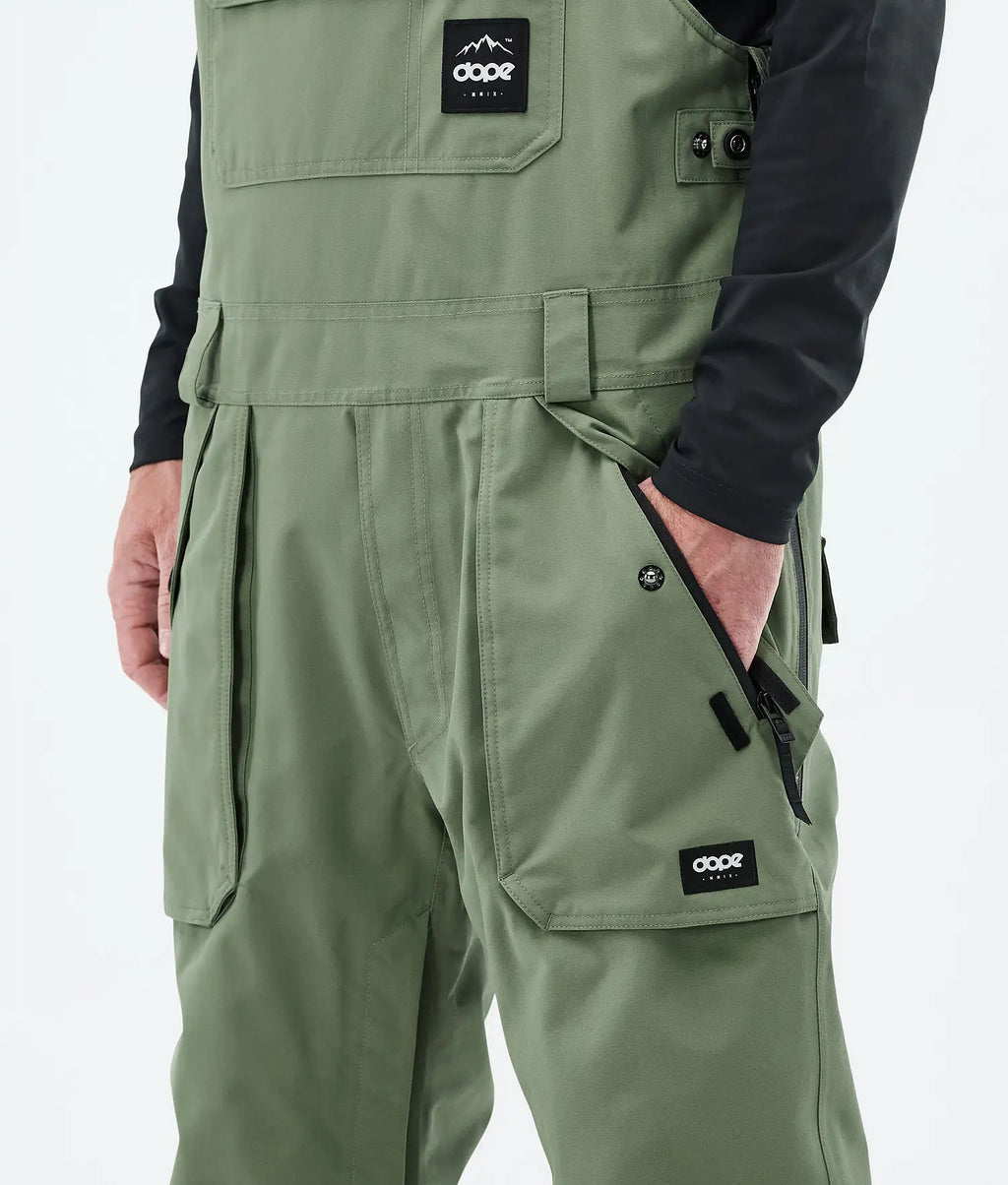 Notorium Snowboard Pants Men Moss Green