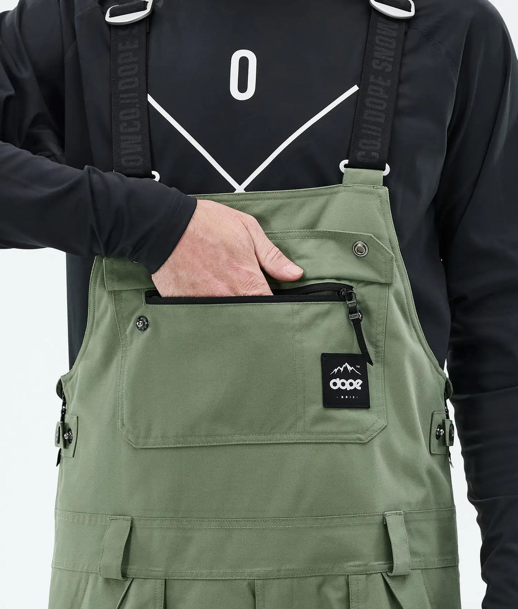 Notorium Snowboard Pants Men Moss Green