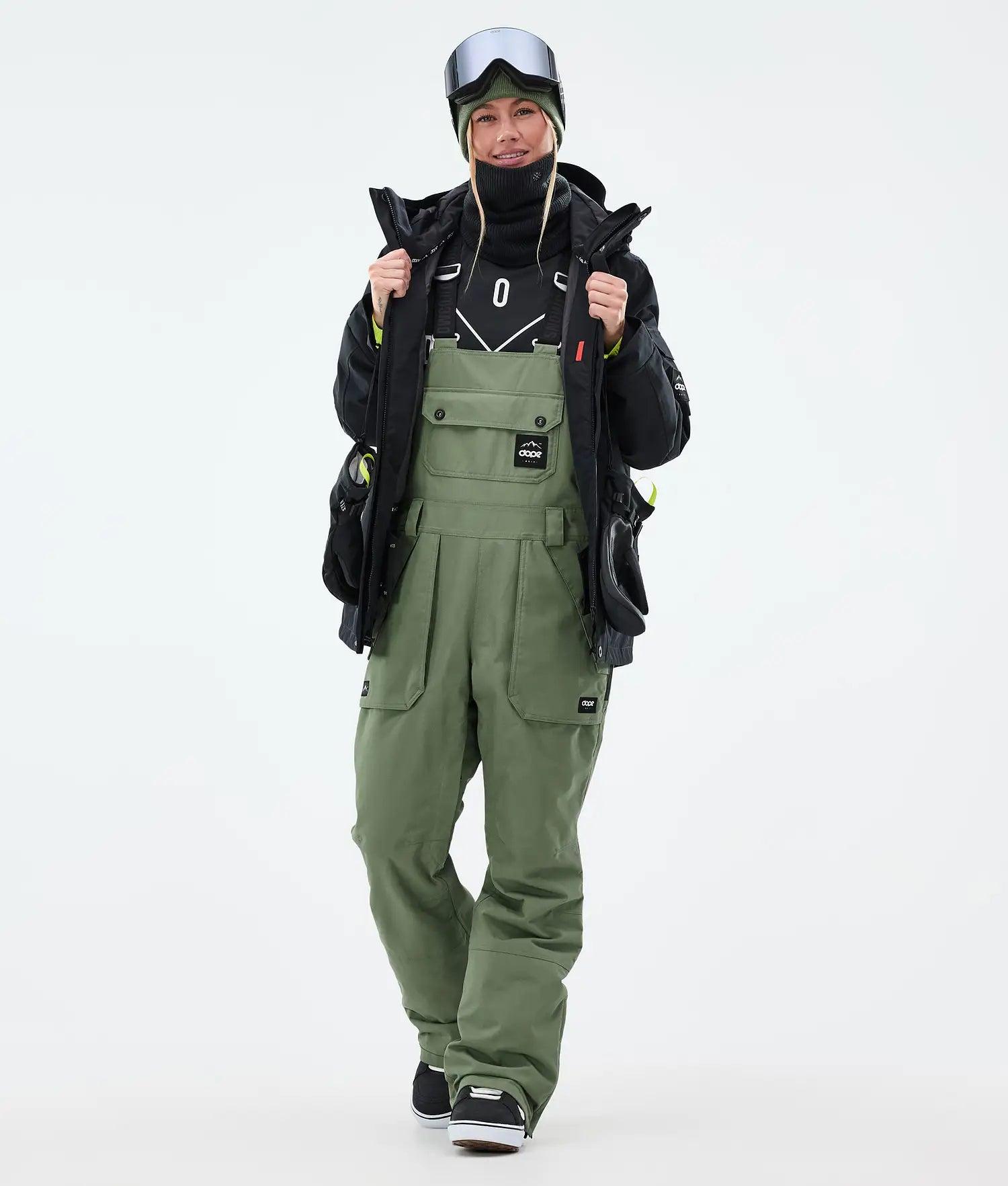Notorious B.I.B W Snowboard Pants Women Moss Green