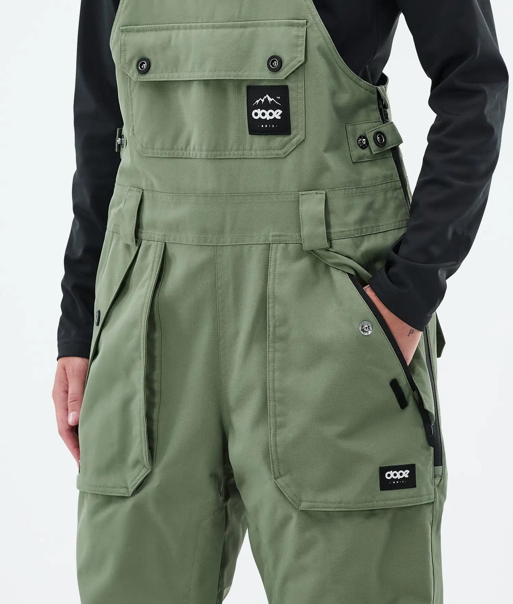 Notorious B.I.B W Snowboard Pants Women Moss Green