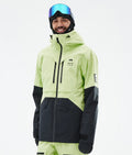 Bow Ski Jacket Men Faded Neon/Black