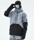 Bow Ski Jacket Men Soft Blue/Black