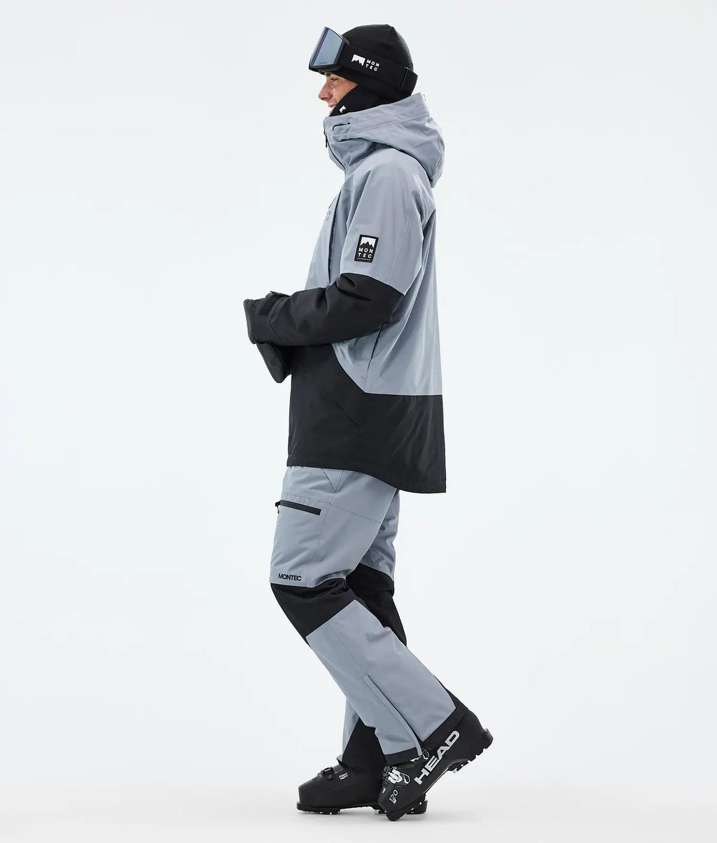 Bow Ski Jacket Men Soft Blue/Black