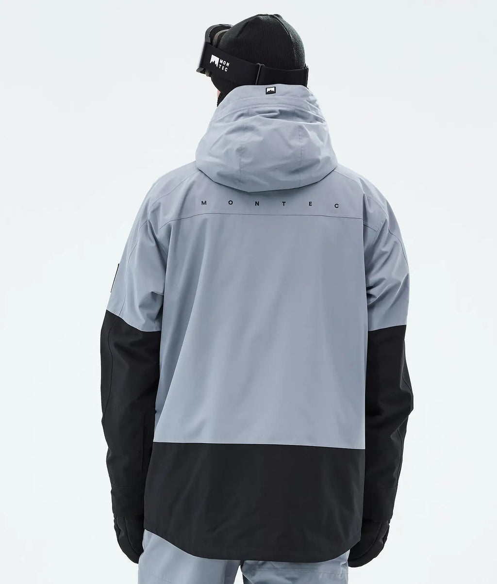 Bow Ski Jacket Men Soft Blue/Black