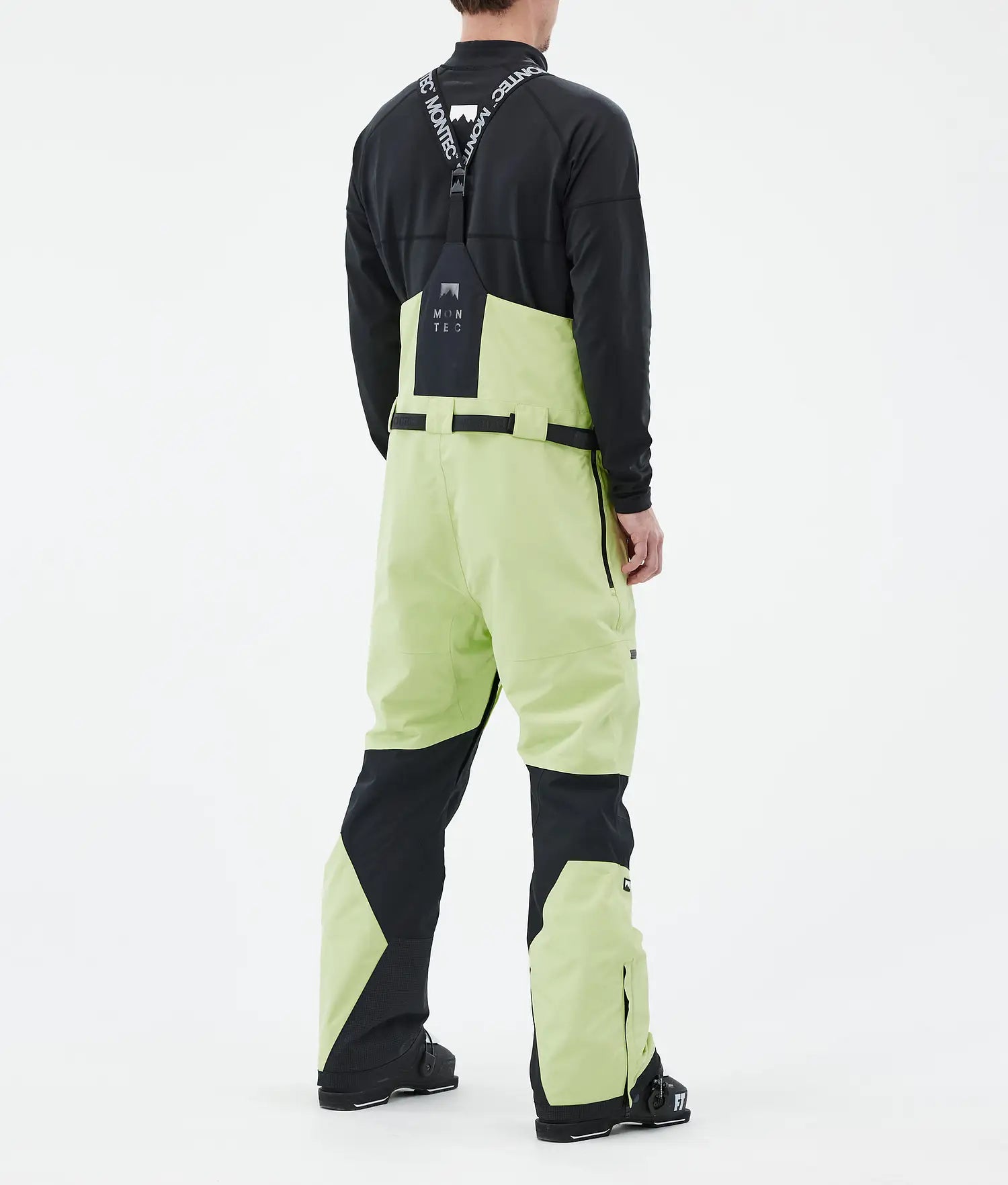 Bow Ski Pants Men Faded Neon/Black