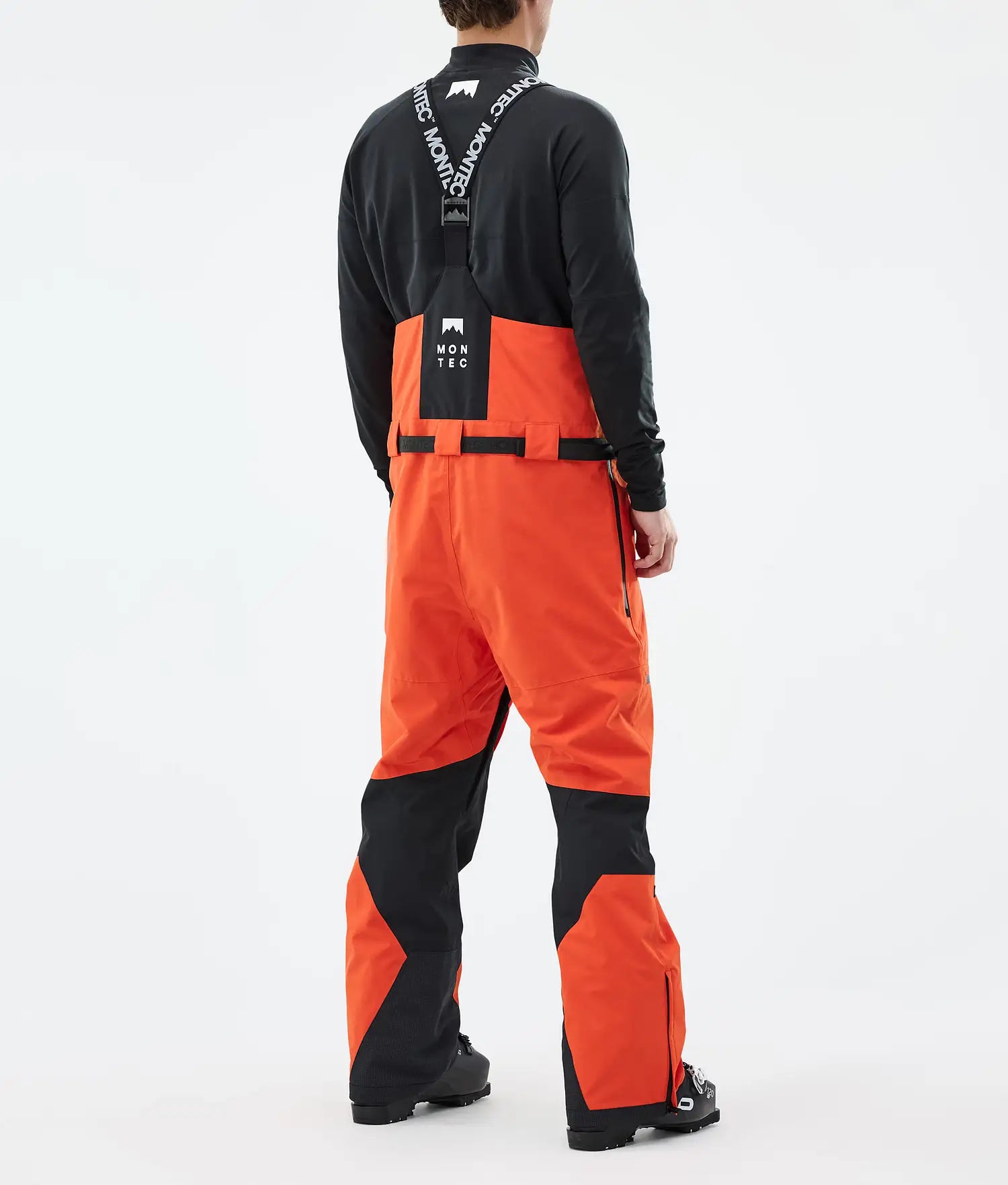 Bow Ski Pants Men Orange/Black