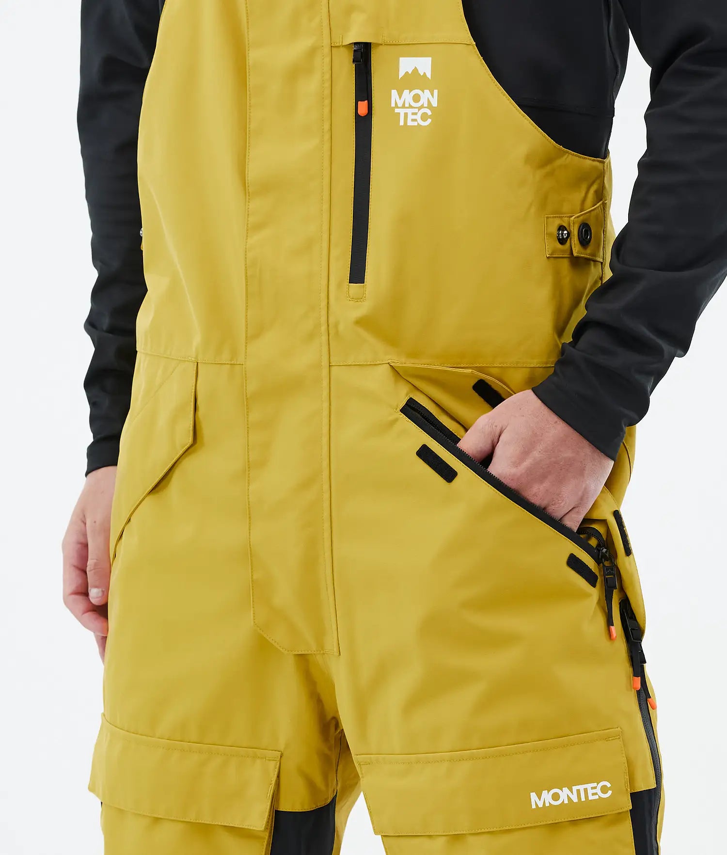 Hawk Ski Pants Men Yellow/Black