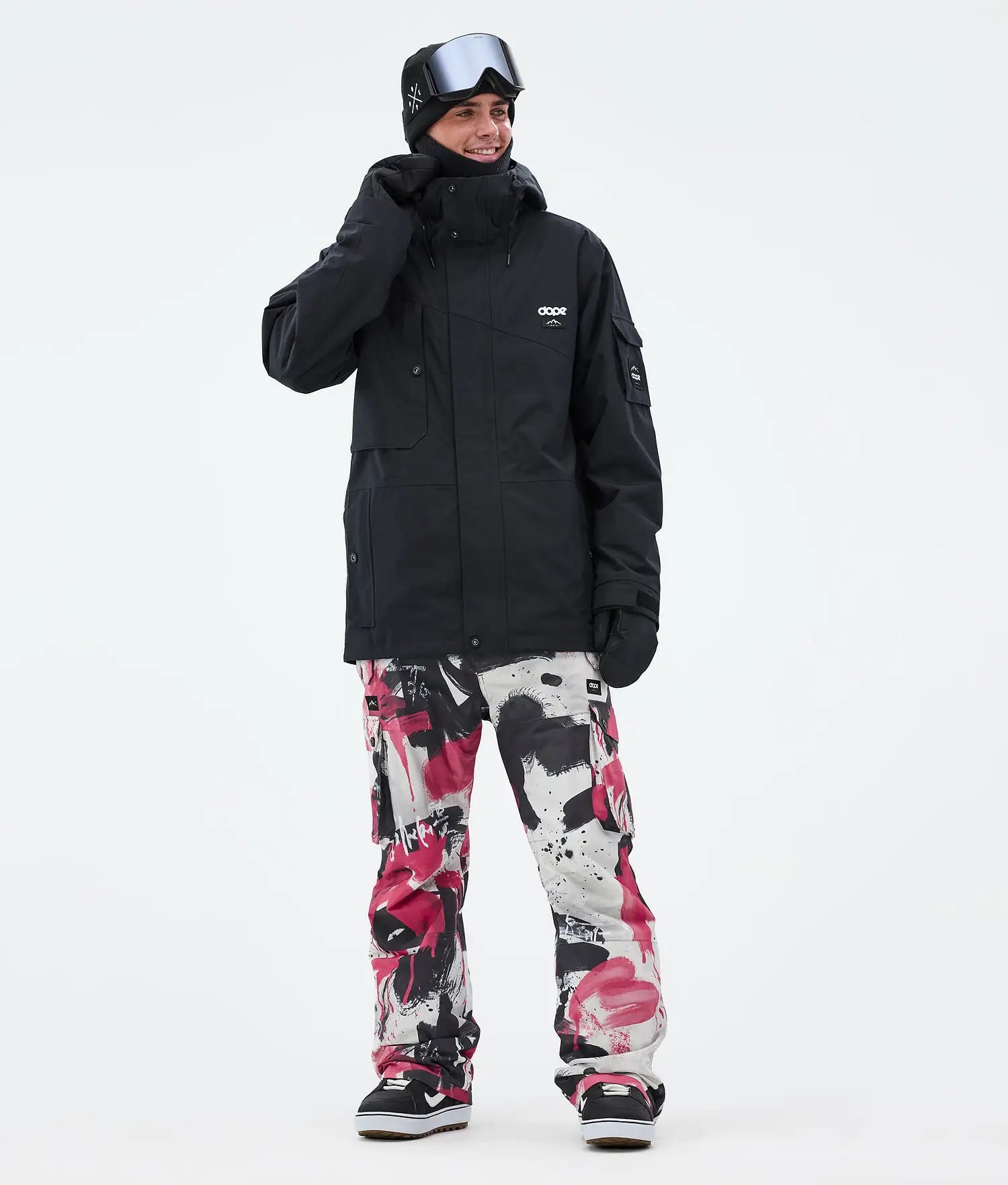 Iconyx Snowboard Pants Men Doodle