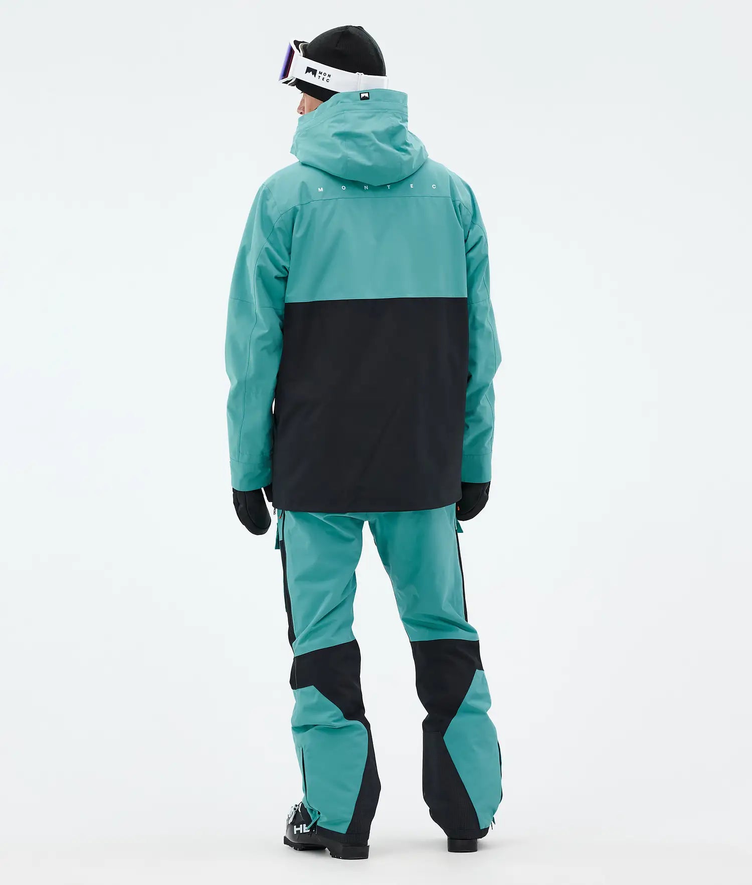 Fury Ski Jacket Men Turquoise/Black