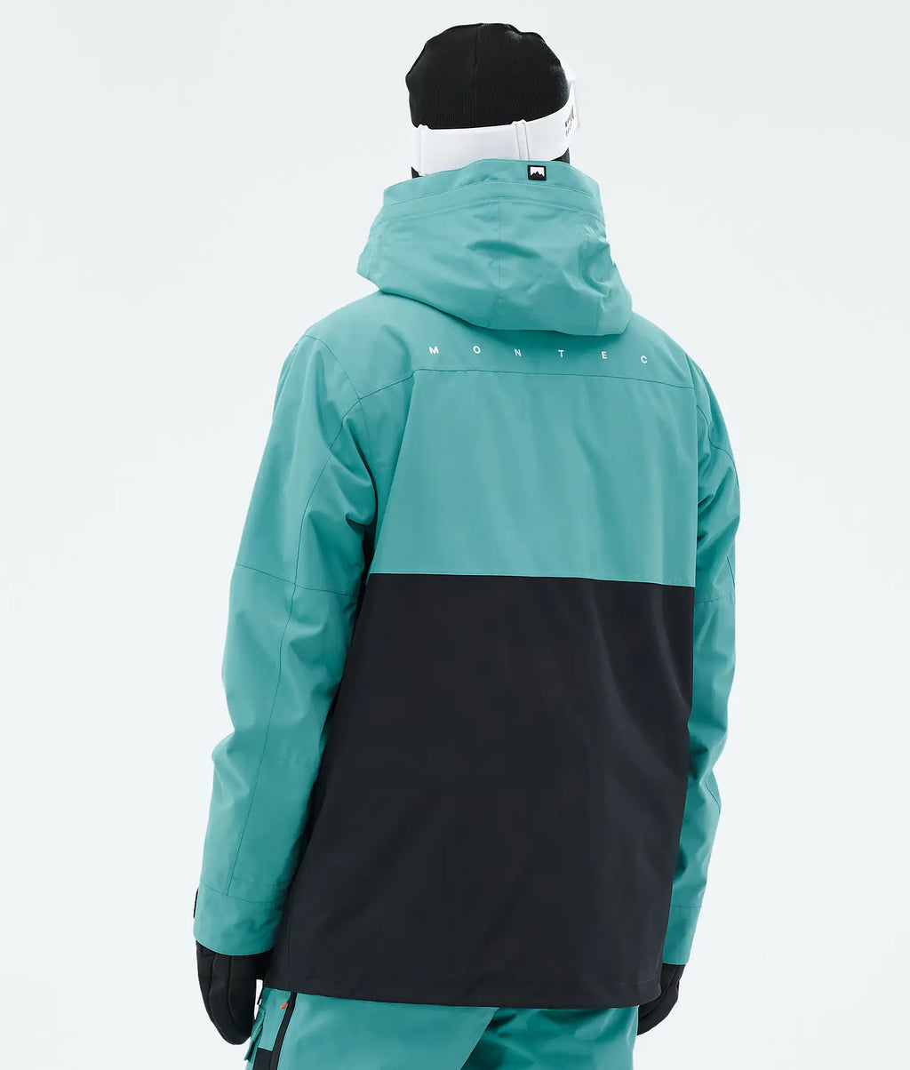 Fury Ski Jacket Men Turquoise/Black