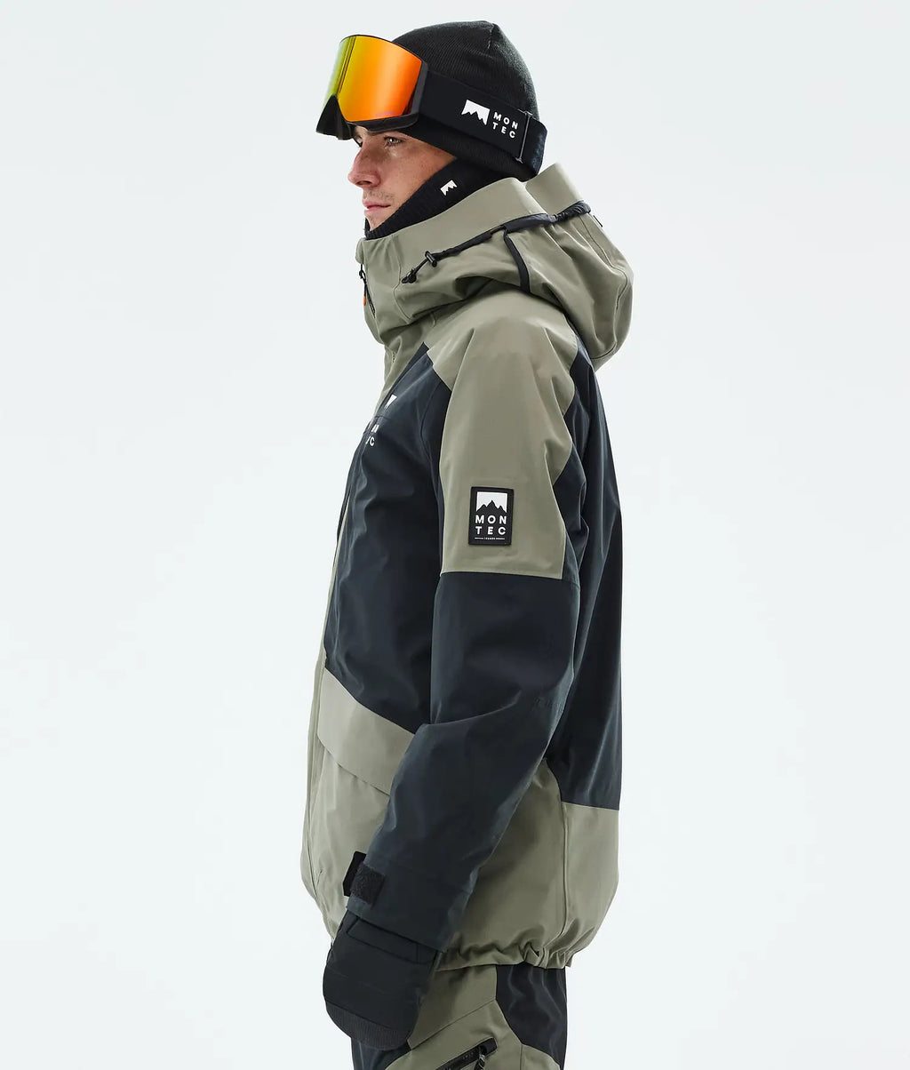 Morph Ski Jacket Men Greenish/Black