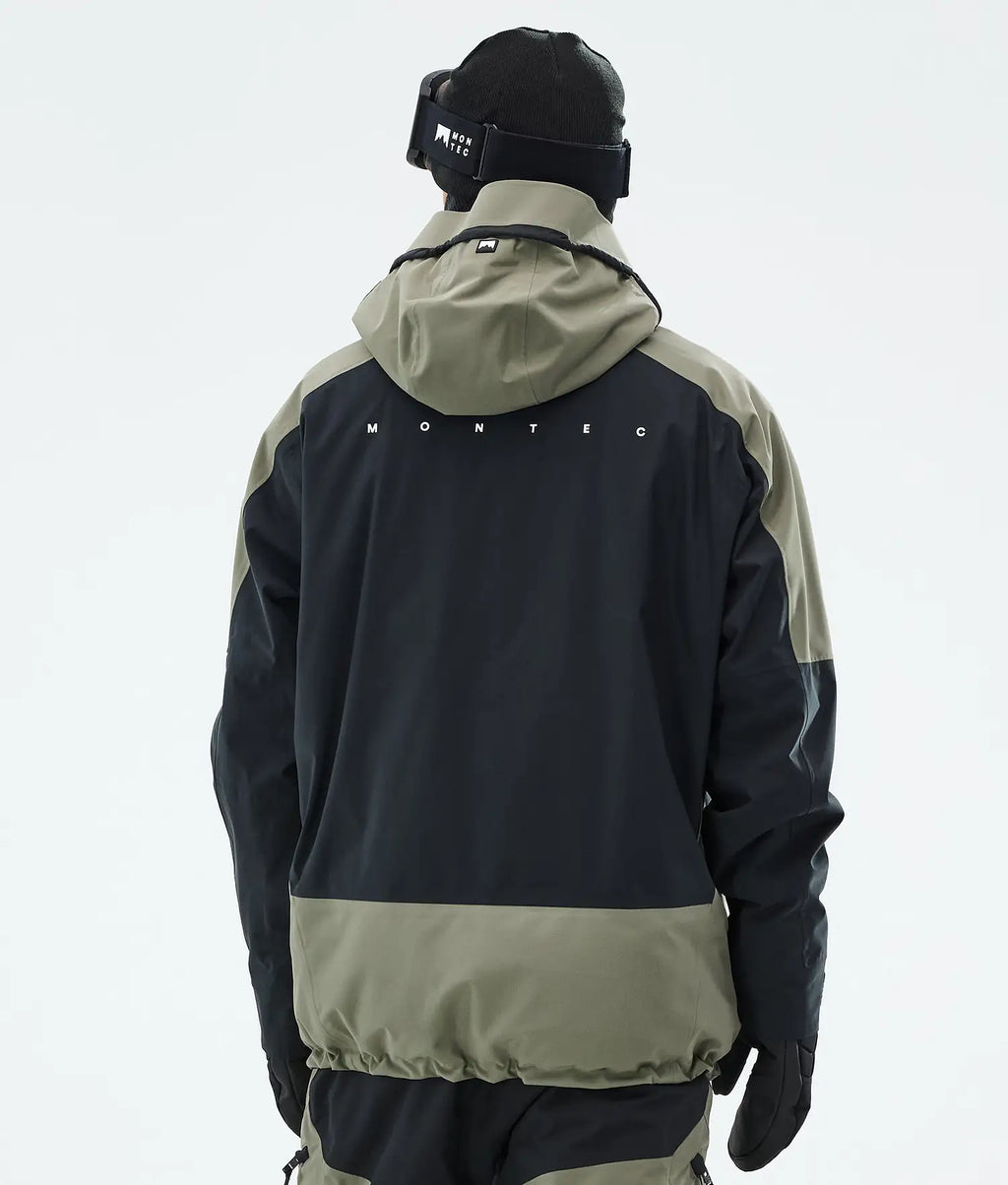 Morph Ski Jacket Men Greenish/Black