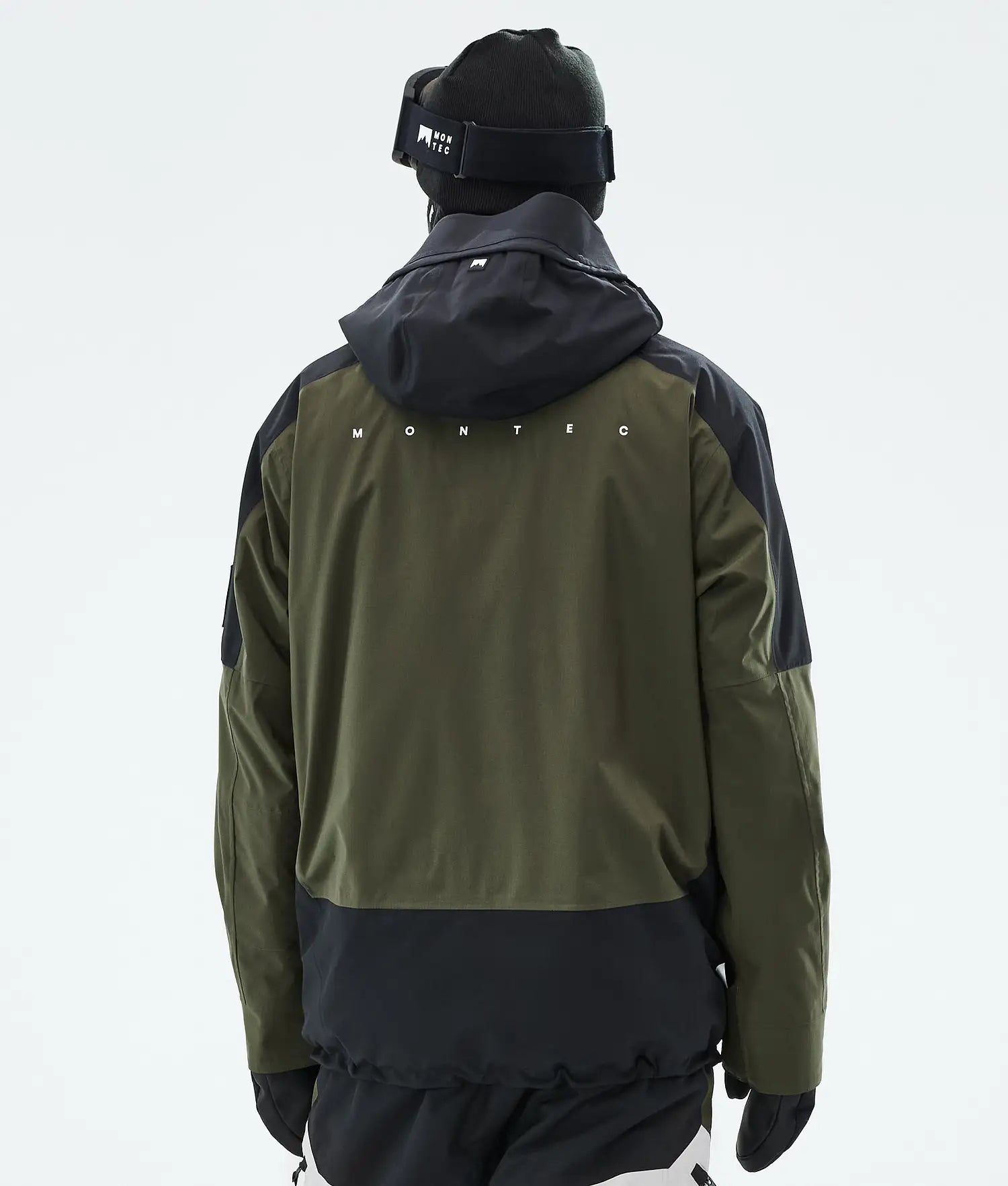 Morph Ski Jacket Men Black/Olive Green/Light Grey