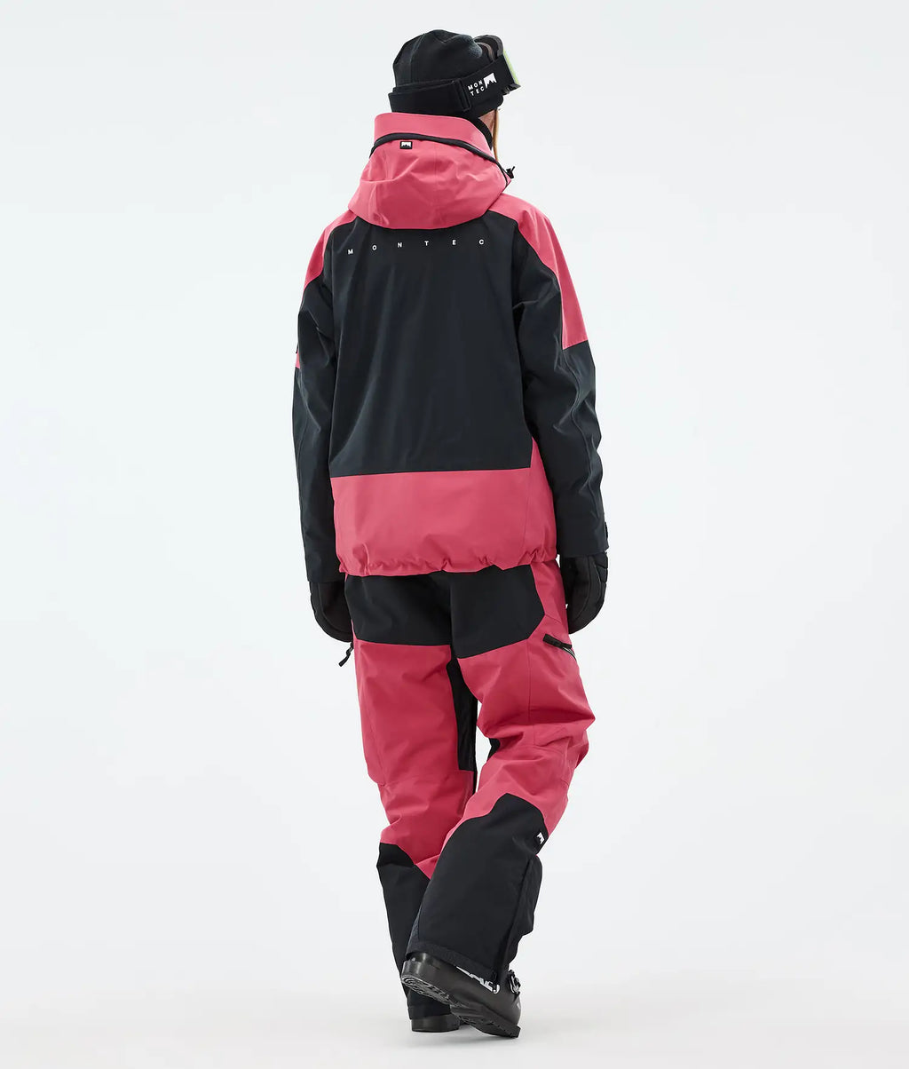 Morph W Ski Jacket Women Light Red/Black