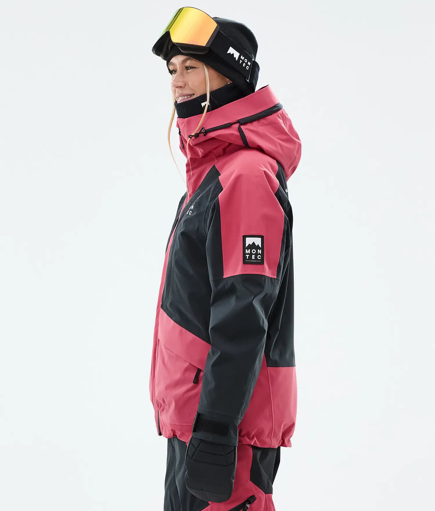 Morph W Ski Jacket Women Light Red/Black