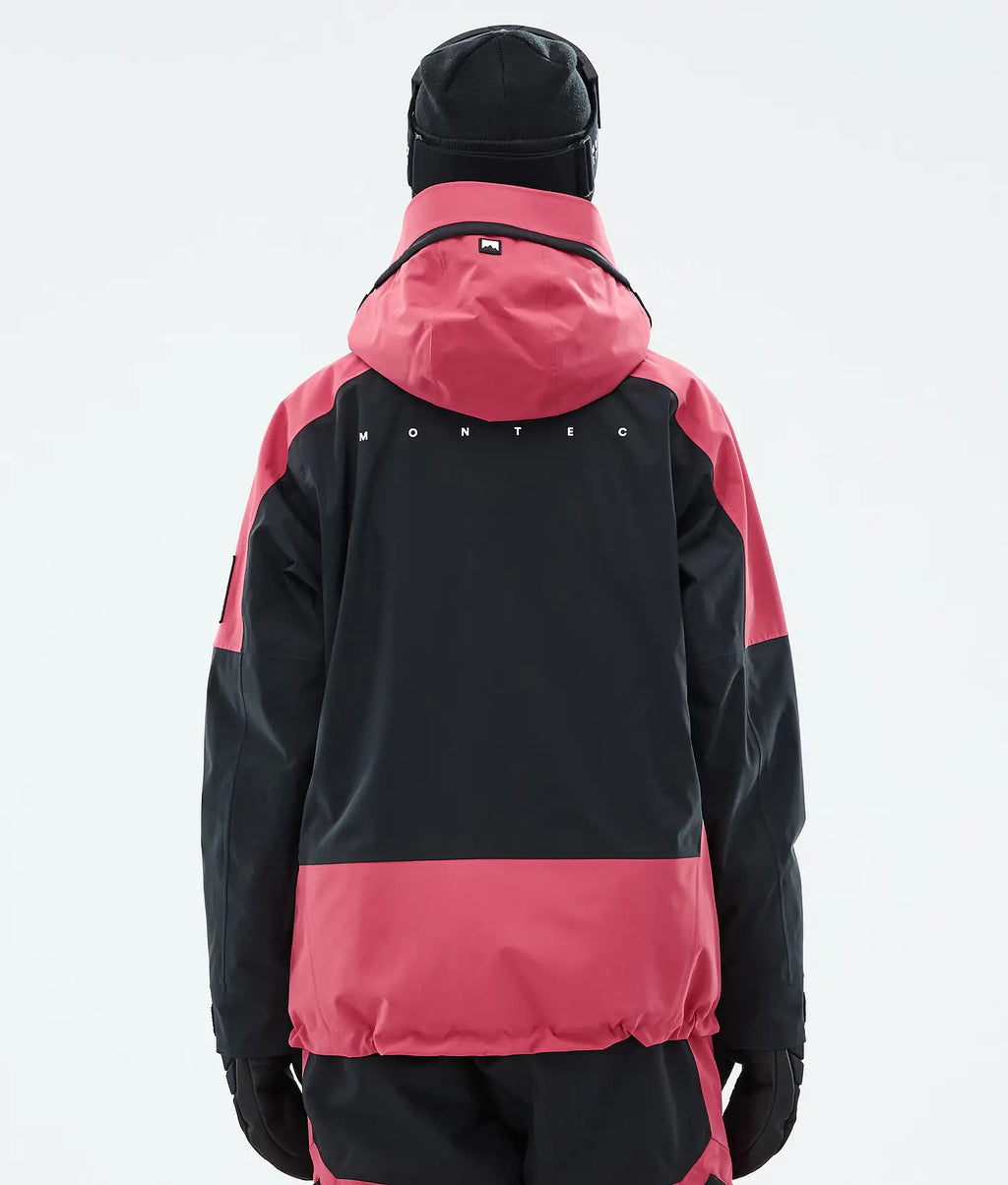 Morph W Ski Jacket Women Light Red/Black