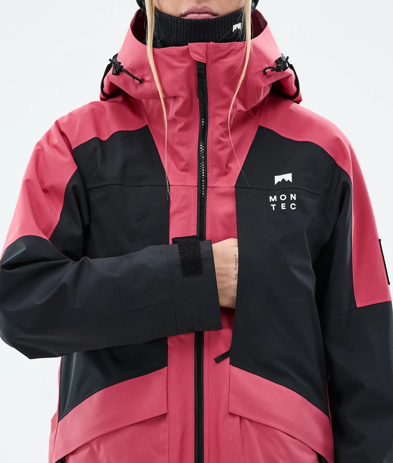 Morph W Ski Jacket Women Light Red/Black
