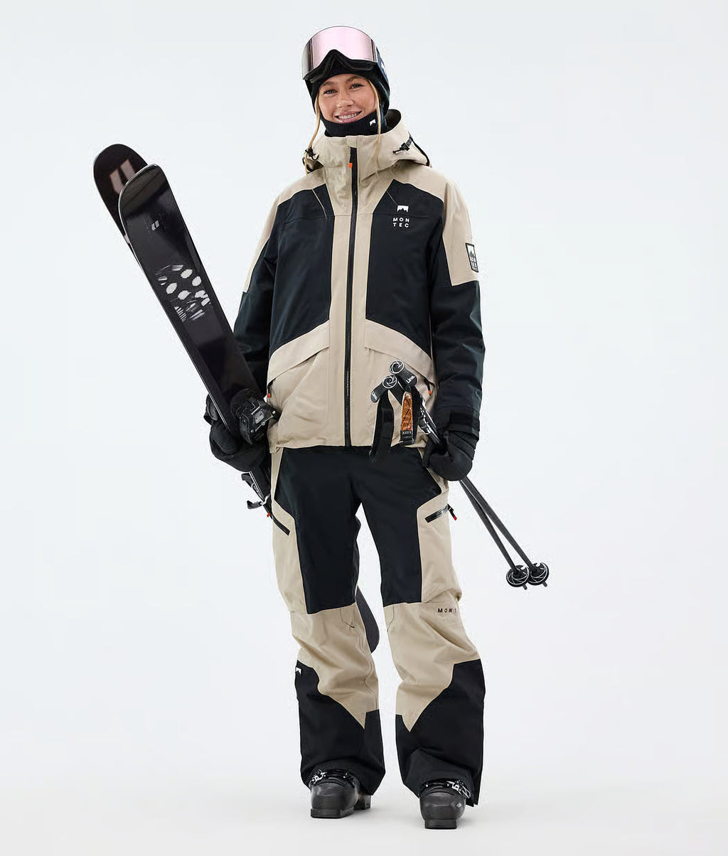 Morph W Ski Jacket Women Sand/Black