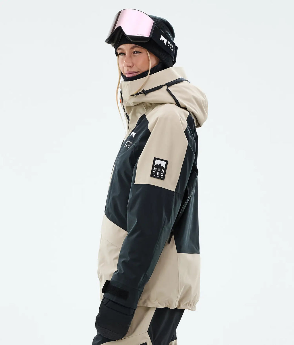 Morph W Ski Jacket Women Sand/Black