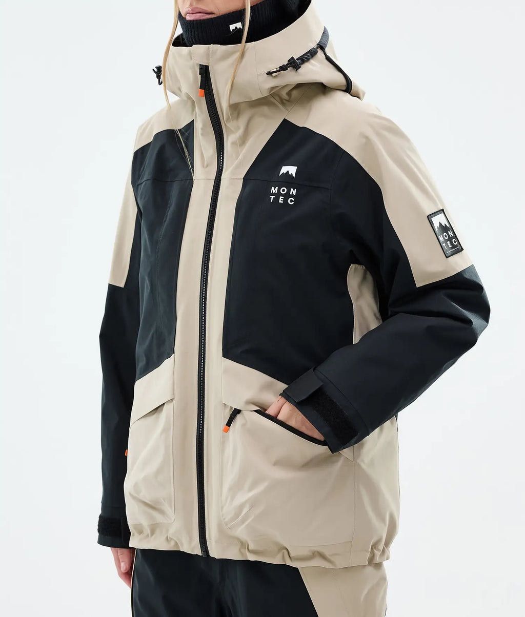 Morph W Ski Jacket Women Sand/Black
