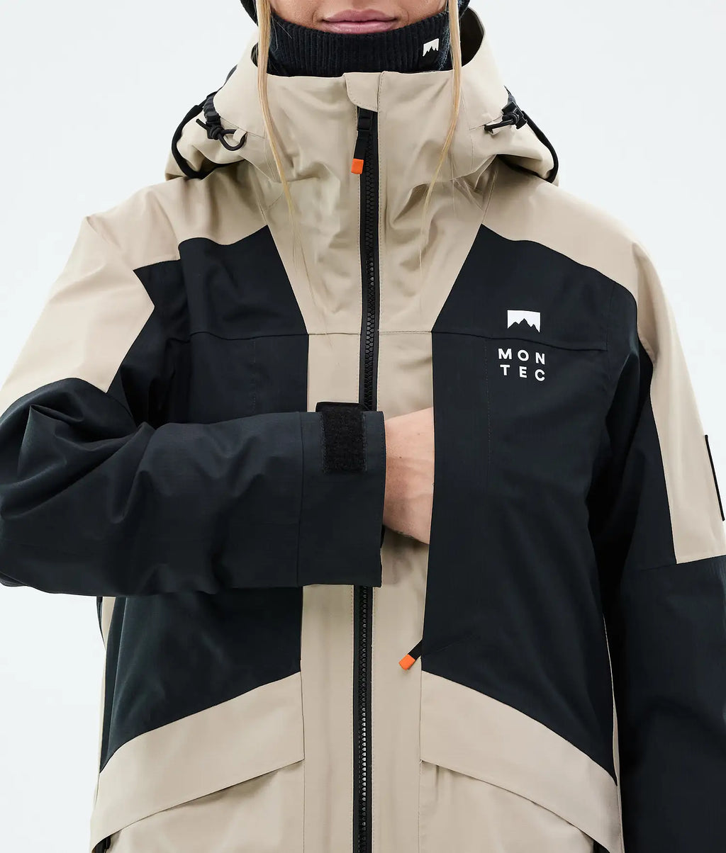 Morph W Ski Jacket Women Sand/Black