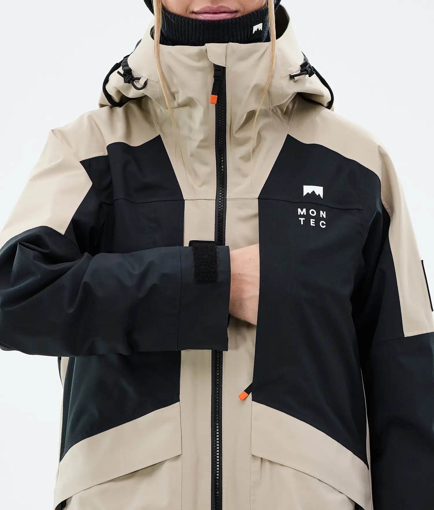 Morph W Ski Jacket Women Sand/Black