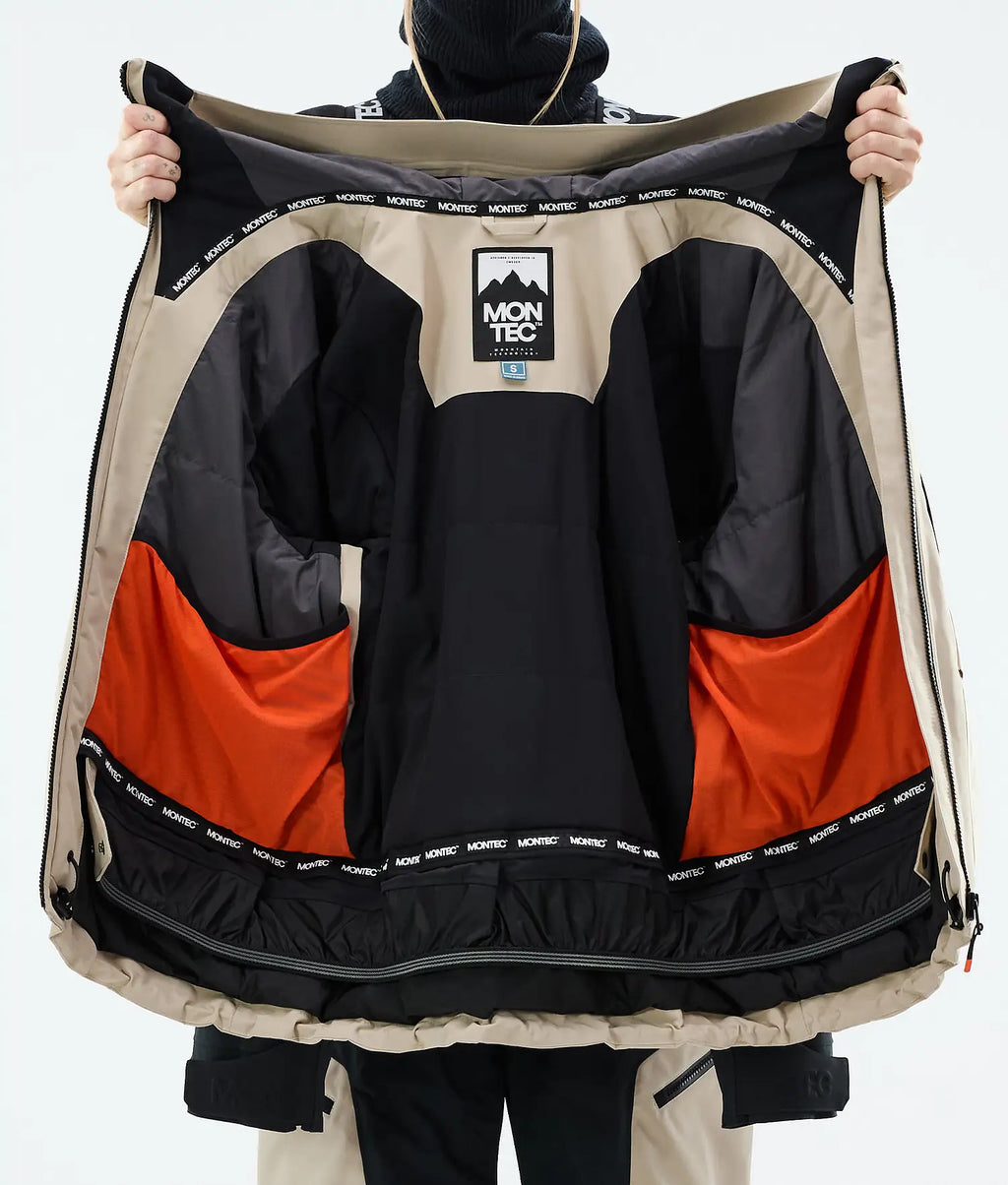 Morph W Ski Jacket Women Sand/Black