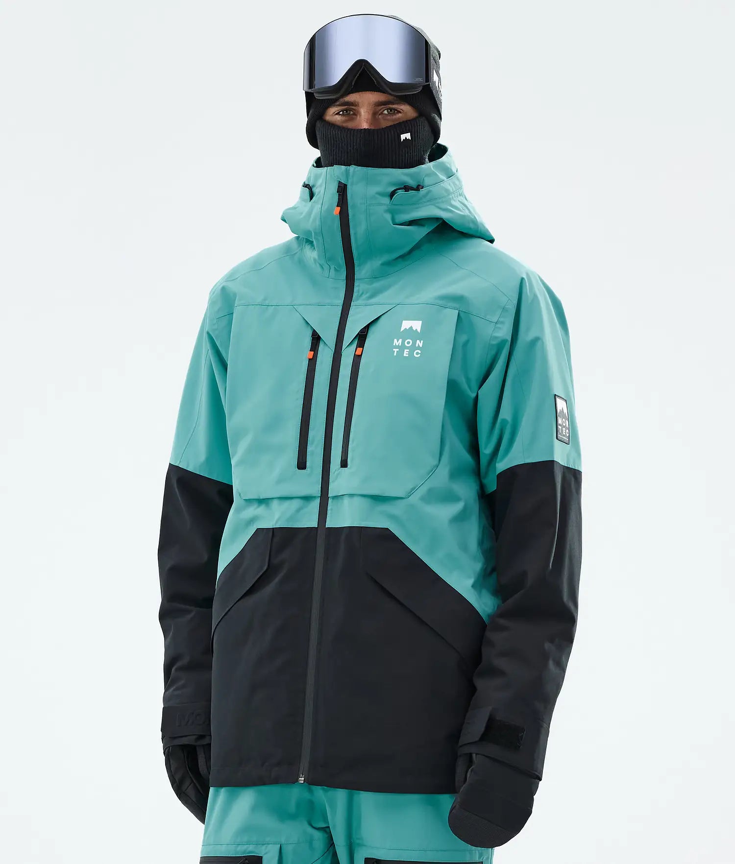 Bow Ski Jacket Men Turquoise/Black