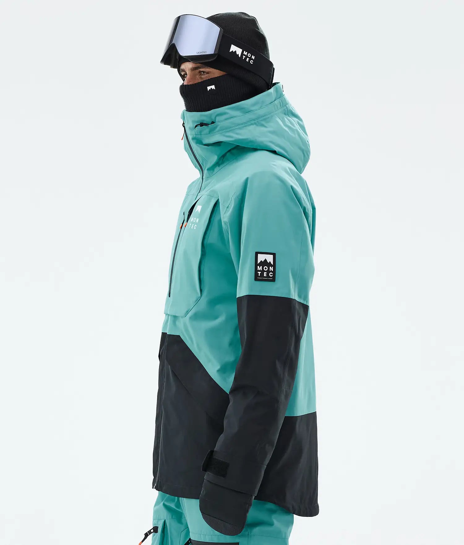 Bow Ski Jacket Men Turquoise/Black
