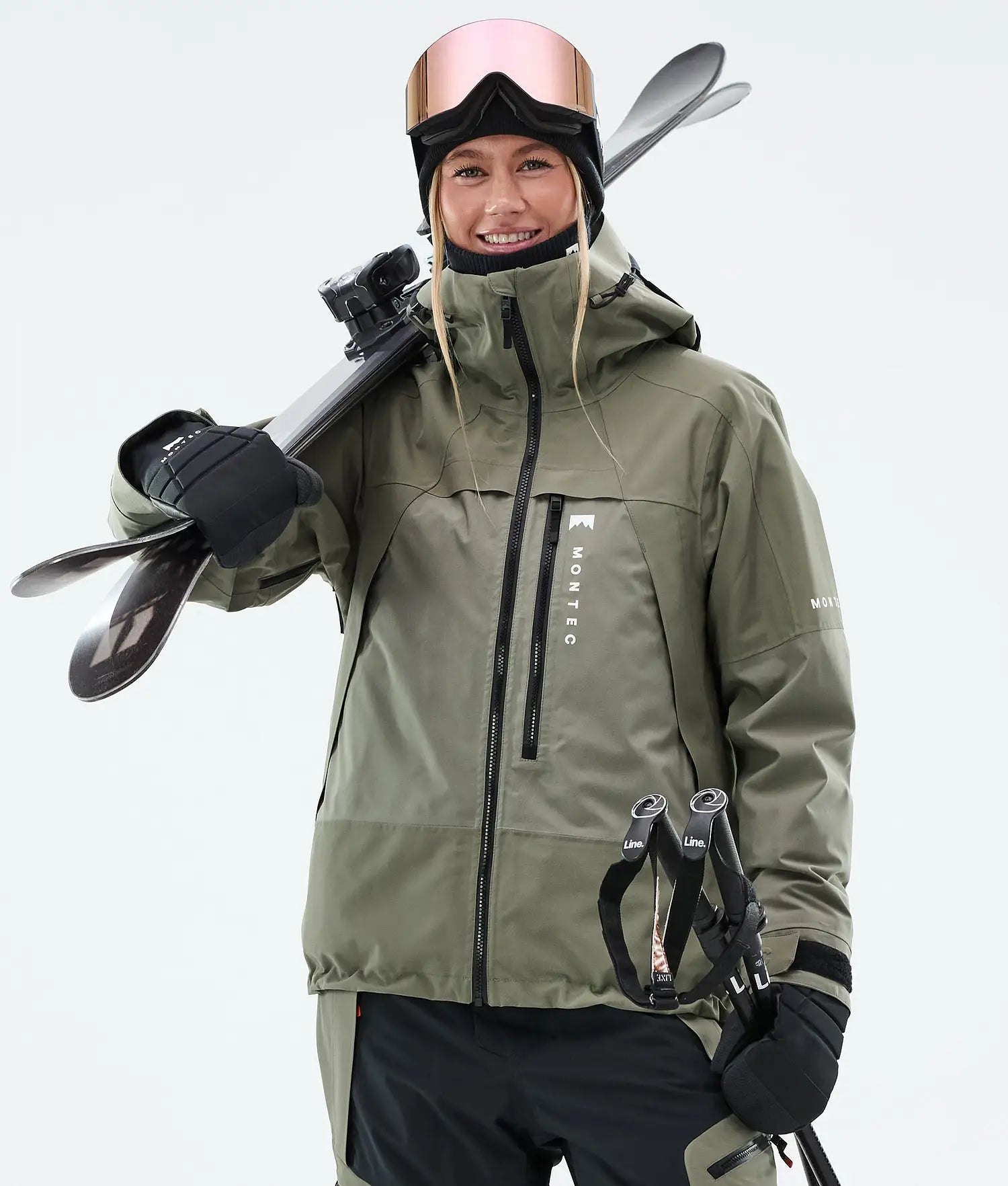 Specter W Ski Jacket Women Greenish