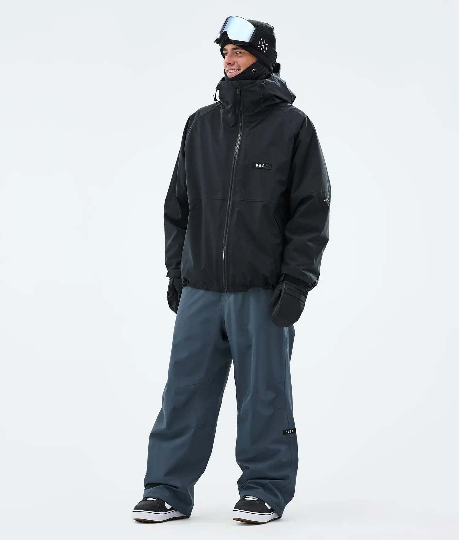 Big One Snowboard Pants Men Metal Blue
