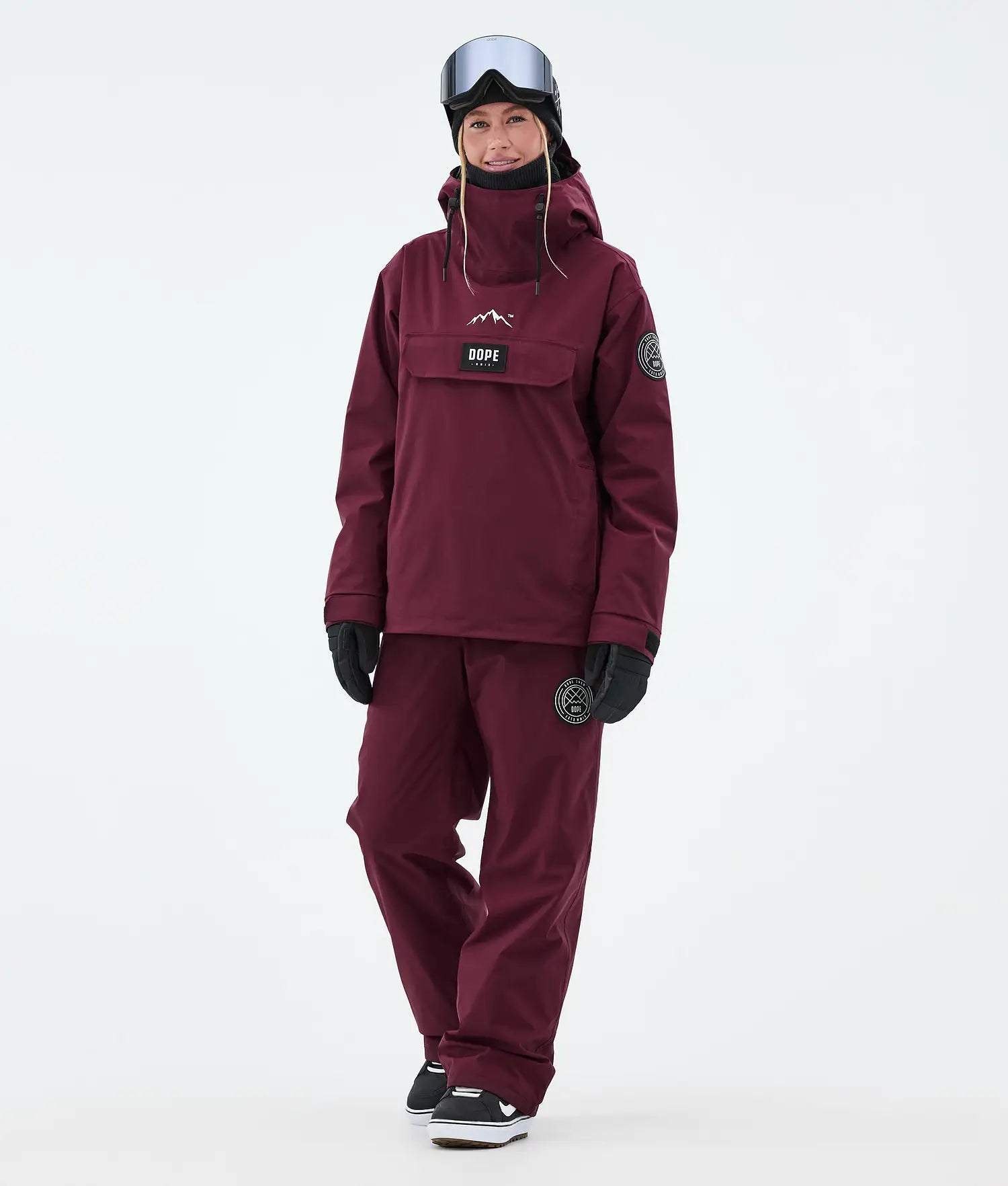Blizzard W Snowboard Pants Women Burgundy
