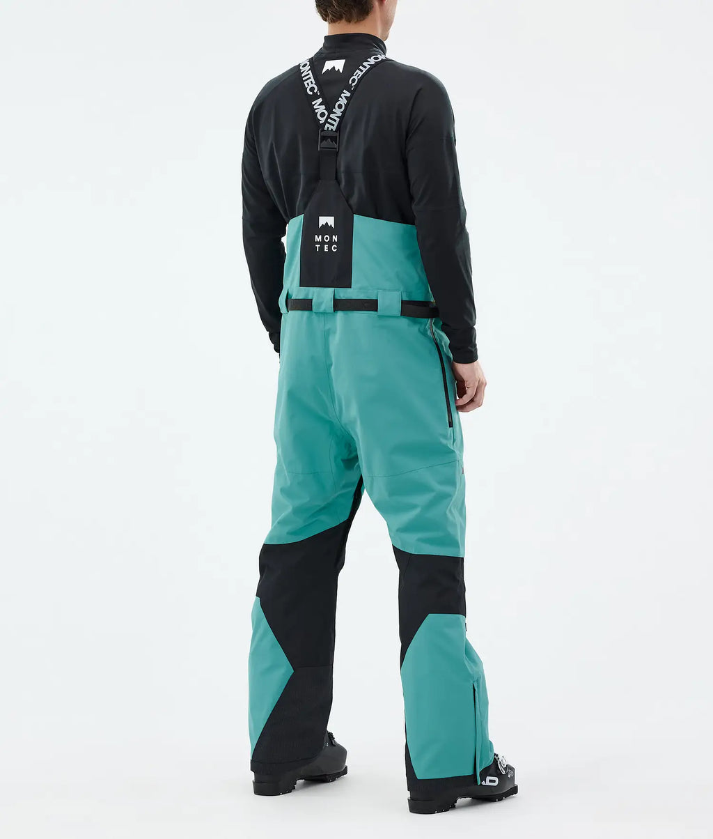 Bow Ski Pants Men Turquoise/Black