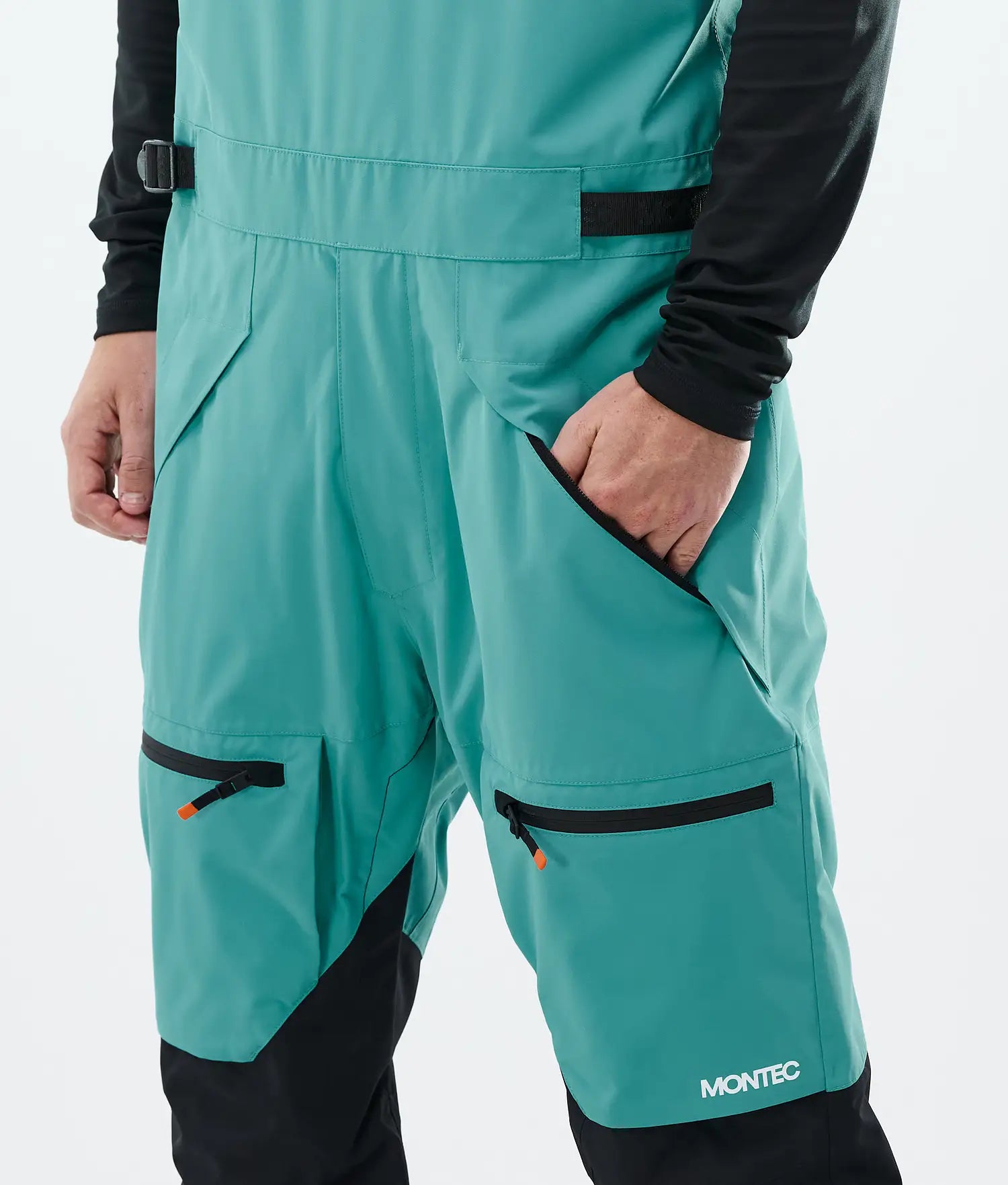 Bow Ski Pants Men Turquoise/Black