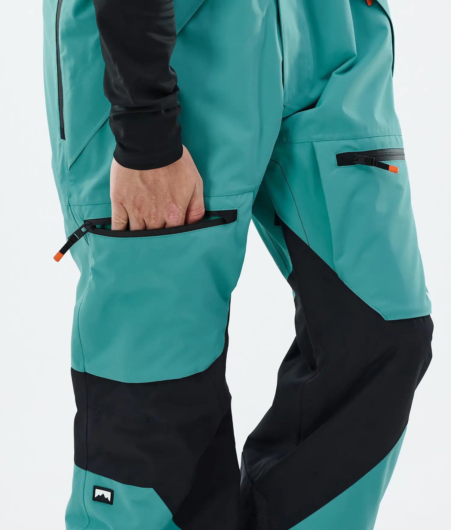 Bow Ski Pants Men Turquoise/Black
