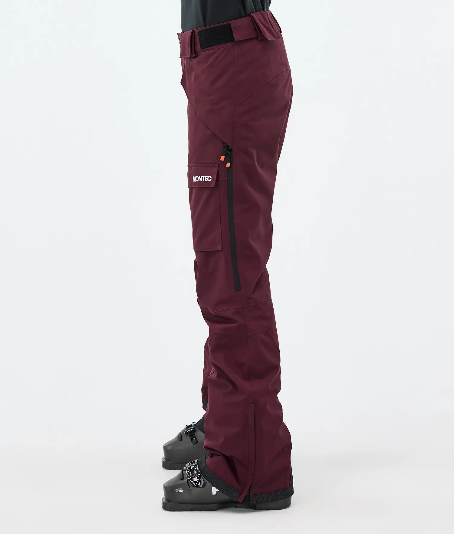 Ascend W Ski Pants Women Burgundy