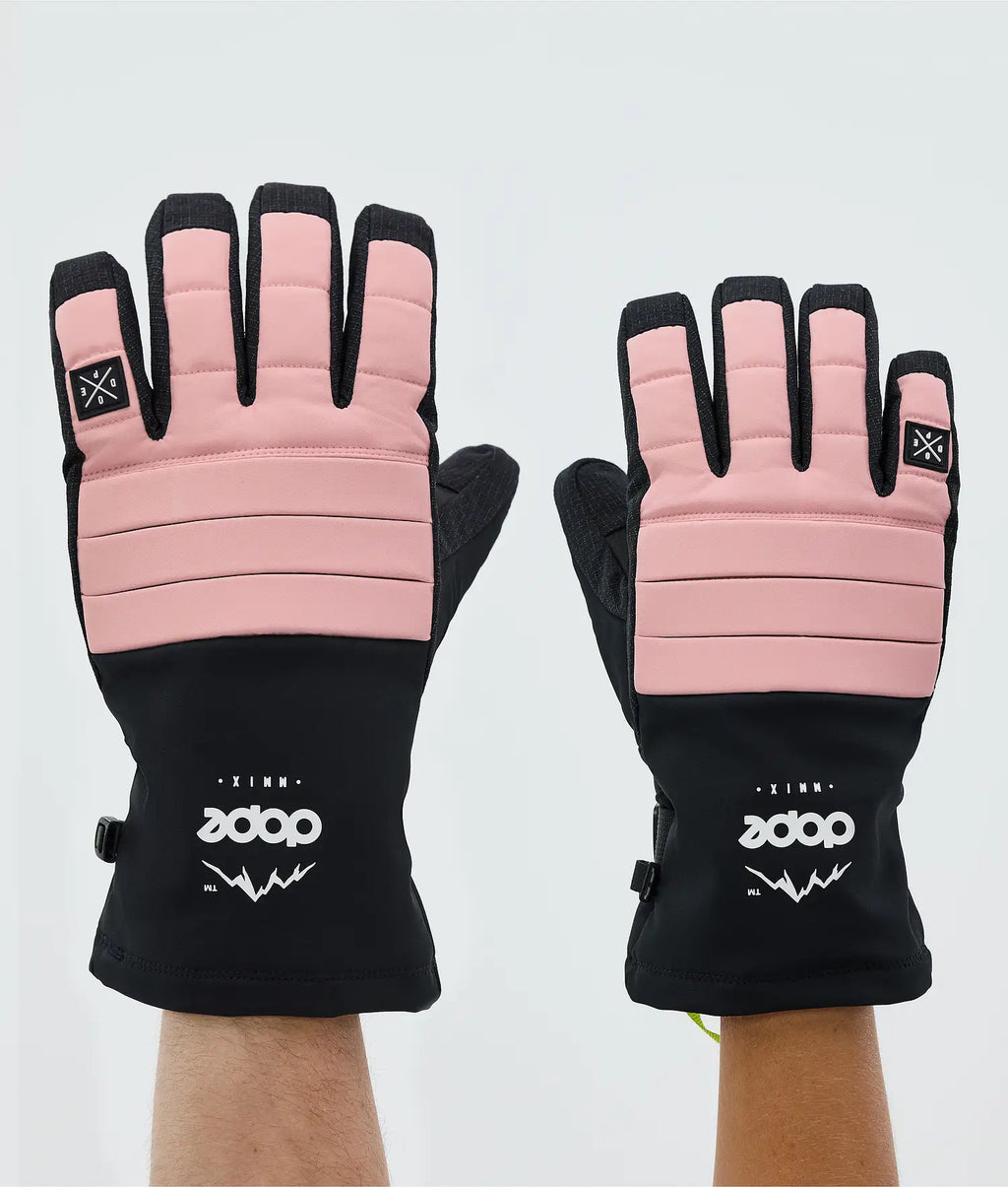 Ace Ski Gloves Soft Pink