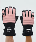 Ace Ski Gloves Soft Pink